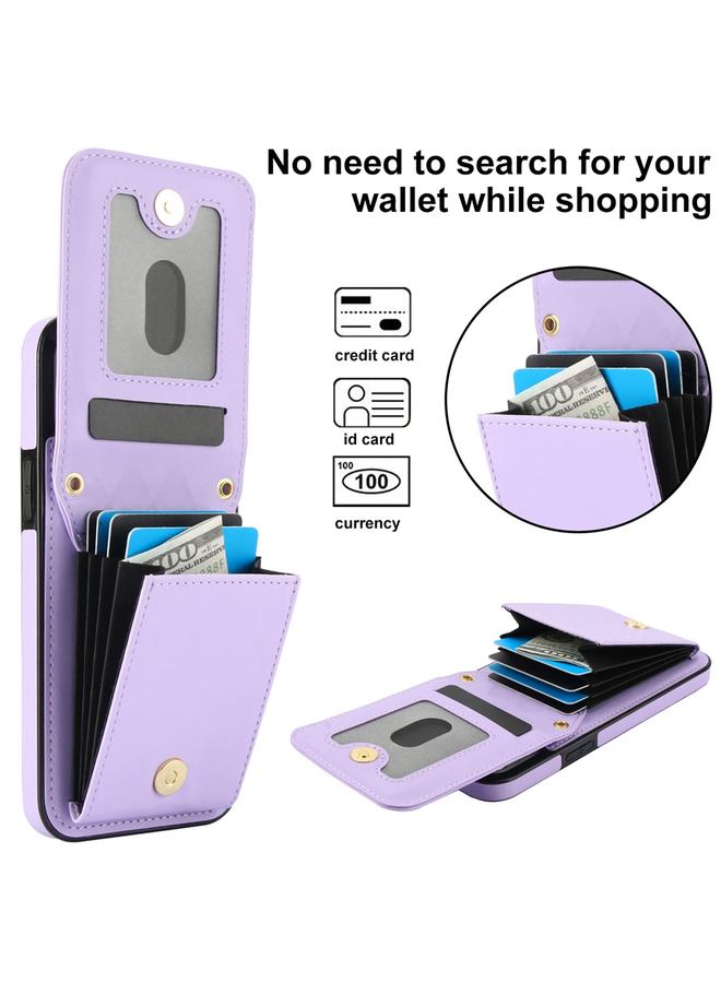 اس-توب حافظة هاتف iPhone 15 Pro Max YM015 حقيبة بطاقات معينة الشكل مزودة بخاصية تحديد الترددات الراديوية - Image 4