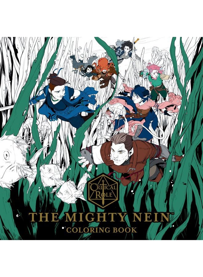 Critical Role: The Mighty Nein Coloring Book