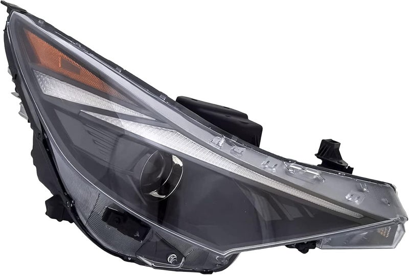 ALLIGATOR AUTO LIGHTS مجموعة مصابيح أمامية ALLIGATOR AUTO LIGHTS لهيونداي إيلانtra 2021-2023 - الجانب الأيمن/الركاب مع المصابيح و LED DRL - Image 3