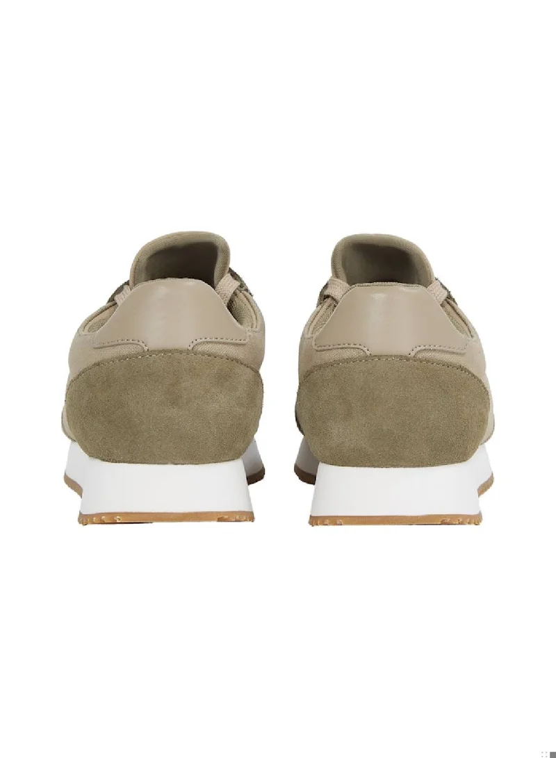 Calvin Klein Jeans Runner Sock Lace Up Canvas Sneakers
