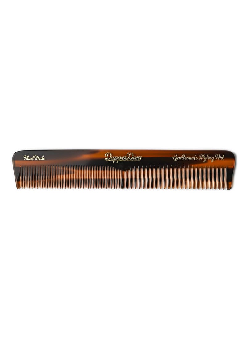 Dapper Dan Dapper Dan Handmade Hair Styling Comb Hand Polished for a Smooth Glide Through Hair Gentle NonScratch Treatment of the Hair and Scalp 170mm x 30mm 