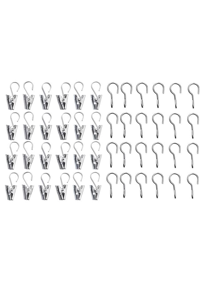 Zaboon Curtain hook with clip, 24 pack - Image 1