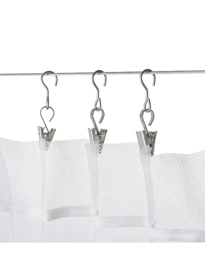 Zaboon Curtain hook with clip, 24 pack - Image 2