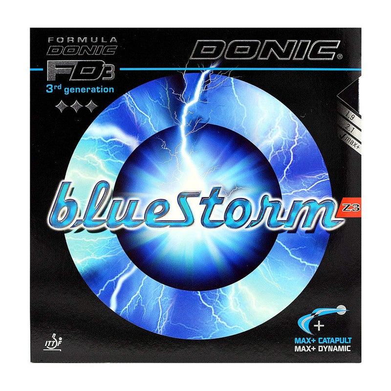 donic مطاط تنس الطاولة BlueStorm Z3 Max (أسود) - Image 1