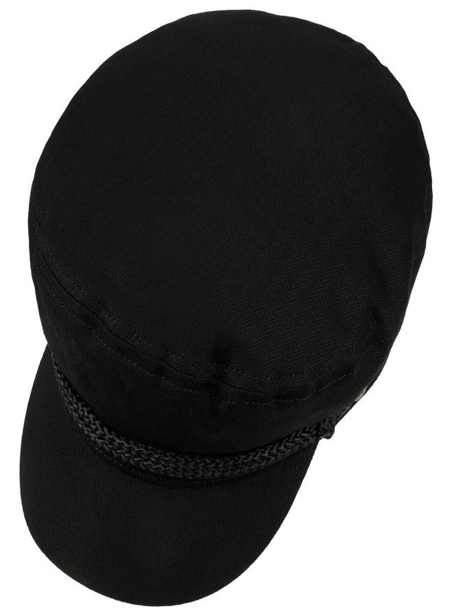 Brixton Unisex Adult Fiddler Newsie Cap, Black, Small US - Image 4