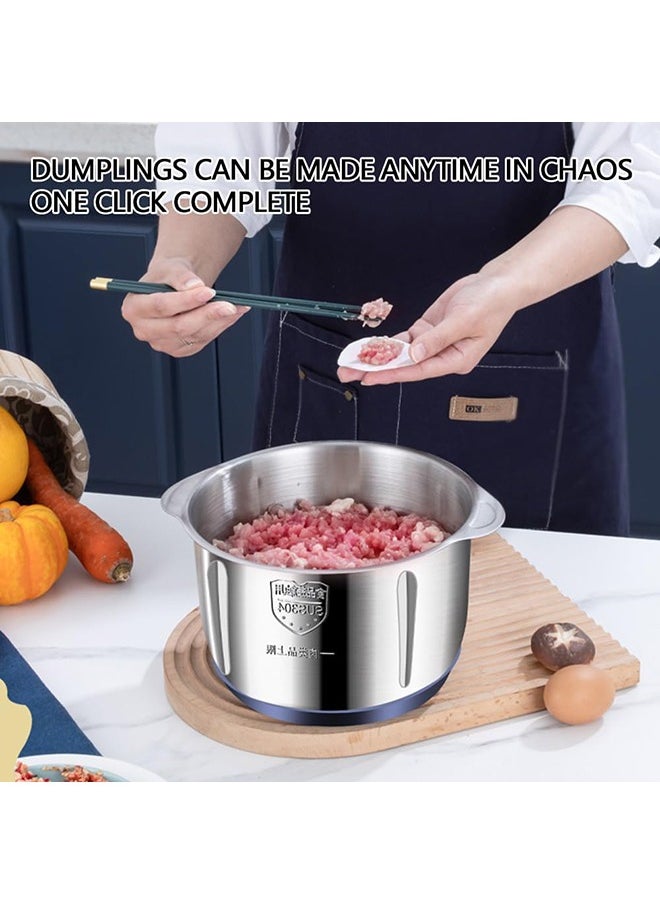 Arabest - Electric Meat Grinder, 5 Liters Large Capacity Kitchen Food Processor, Stainless Steel, Suitable for Processing Meat/Vegetables/Nuts and Other Ingredients - Image 1