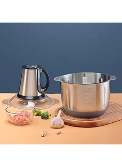 Arabest Electric Meat Grinder, 5 Liters Large Capacity Kitchen Food Processor, Stainless Steel, Suitable for Processing Meat/Vegetables/Nuts and Other Ingredients  - Image 5