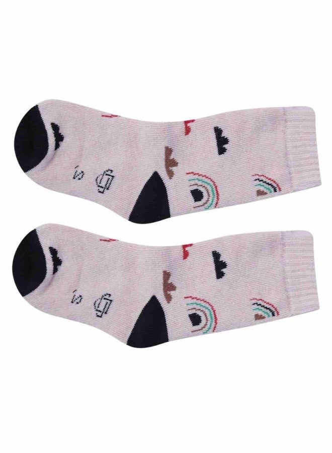 Dollar Kids Socks For Boys & Girls In Blended Cotton (Pack Of 5) - Image 5