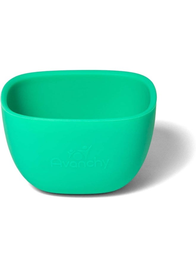 Avanchy Silicone La Petite Mini Silicone Bowl Green - Image 1