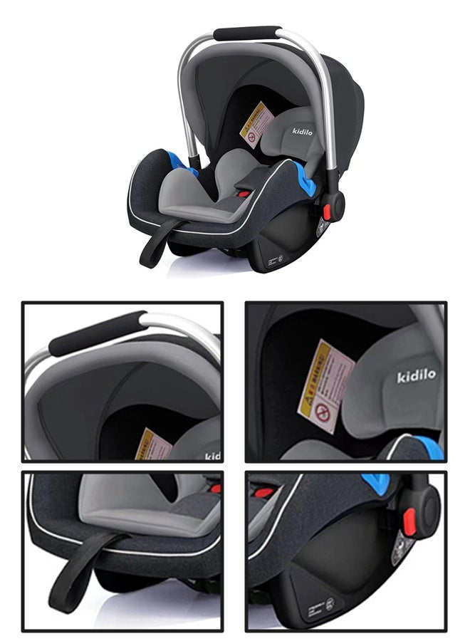 Kidilo Baby Carrier Car Seat With Full Body Support Soft Cushion And Automatic Fold/Unfold Function, 0 Months - Image 2