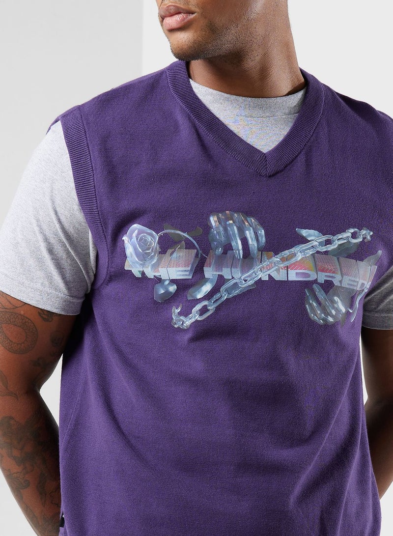 The Hundreds Cosmo Vest Sweatshirt - Image 3