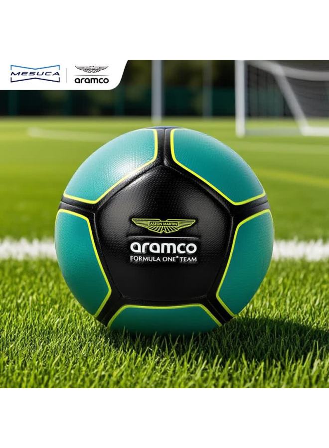 Mesuca No.5 Pu Soccer Ball Adult Children Standard World Cup Professional Match Training - Aston Martin Collaboration - Image 1