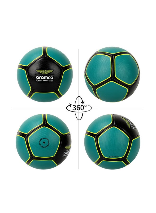 Mesuca No.5 Pu Soccer Ball Adult Children Standard World Cup Professional Match Training - Aston Martin Collaboration - Image 2