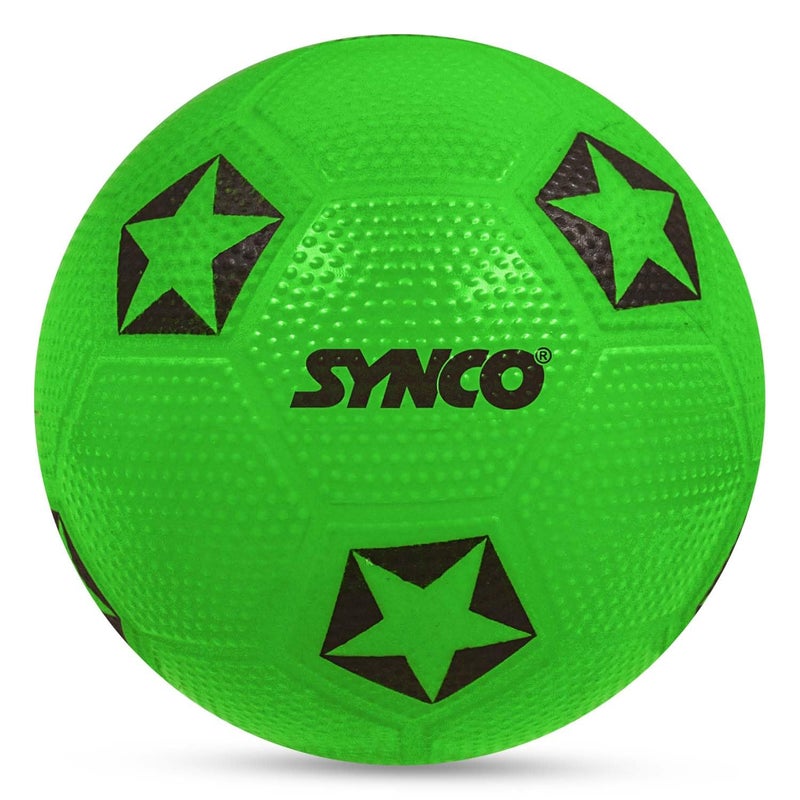 synco Home Play Football | Beach Balls | Suitable for Kids Aged 2-5 | Soft Toy Ball, Size-3 - Image 1