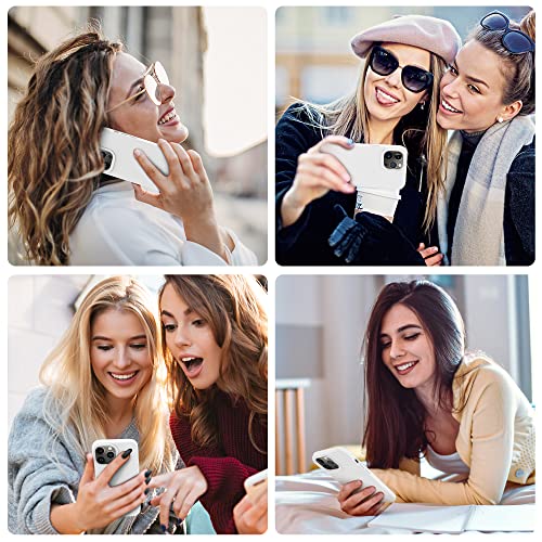 OTOFLY Designed for iPhone 14 Pro Case, Silicone Shockproof Slim Thin Phone Case for iPhone 14 Pro 6.1 inch (White) - Image 3
