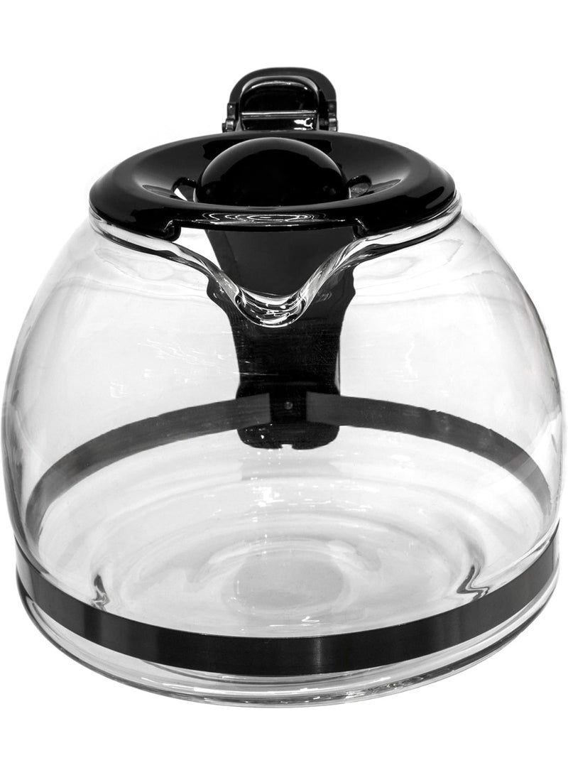DLC Coffee Machine Jug, Carafes, Coffee Machine Pot Replacement, 1200ml Capacity, Black - Image 4