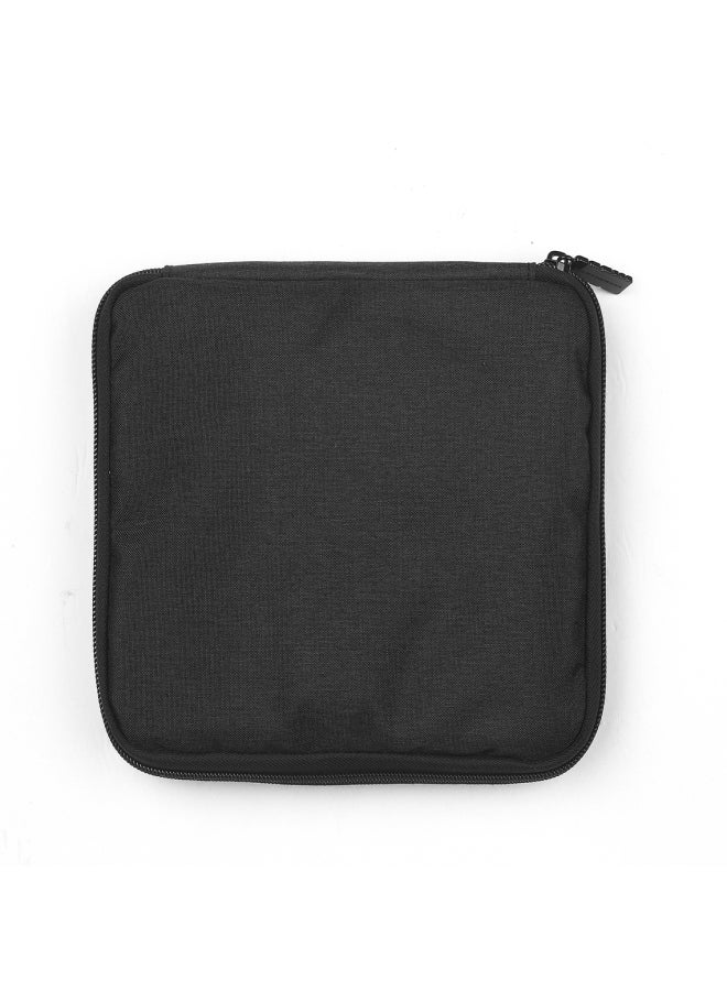 BUBM Electronic Organizer Water-Resistant Padded Nylon Travel Cable Organizer USB Flash Drive Case Gadget Bag for Cord Cable Earphones Watch band Smart Watch - Image 1