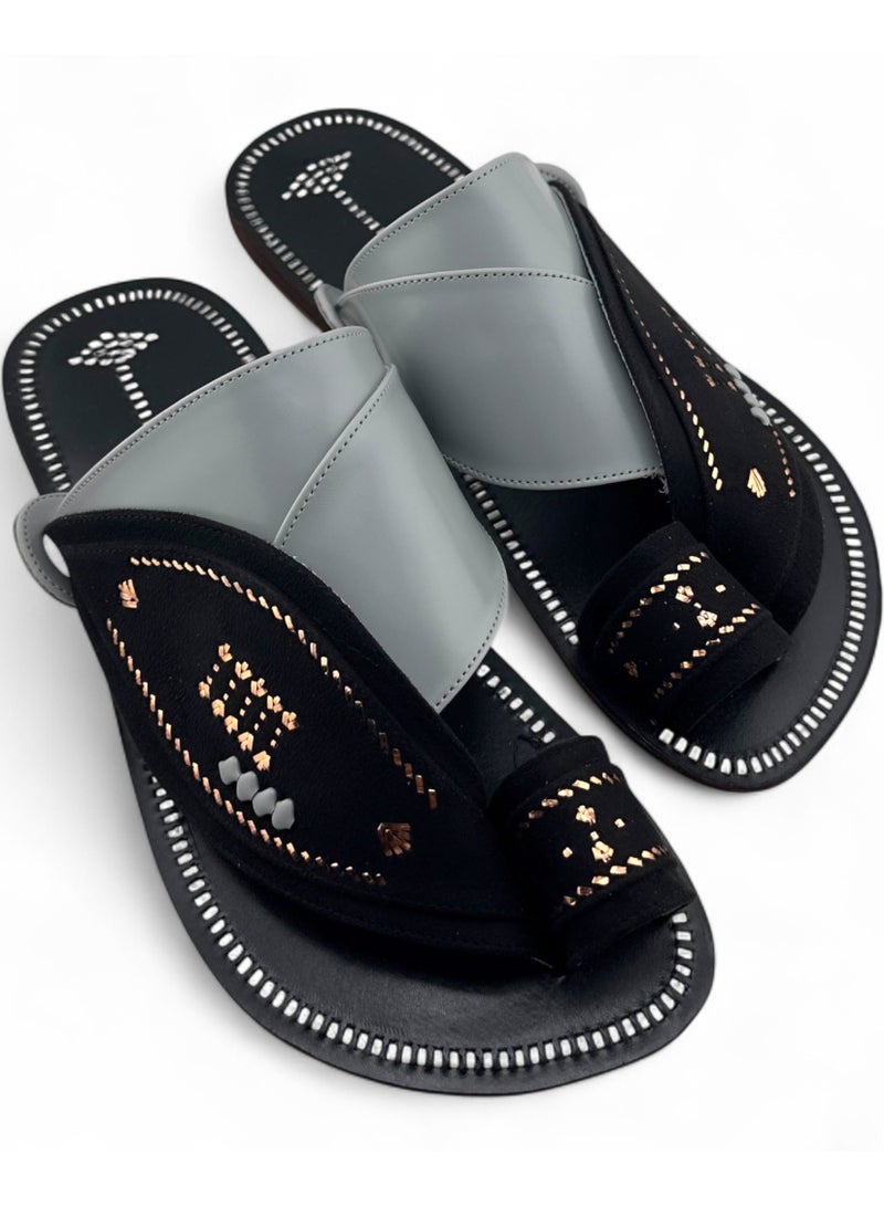 AL Fanoos Handcrafted heritage leather slippers  - Image 2