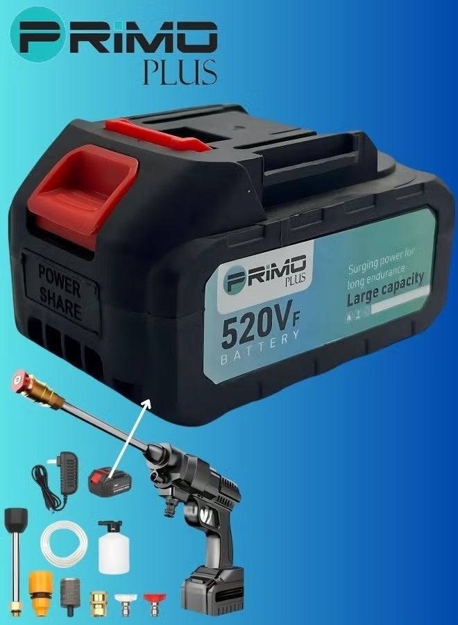 PRIMO PLUS Rechargeable Lithium Battery Replacement for Water Pump, Screwdriver, Air Blower, Electric Saw - Image 5
