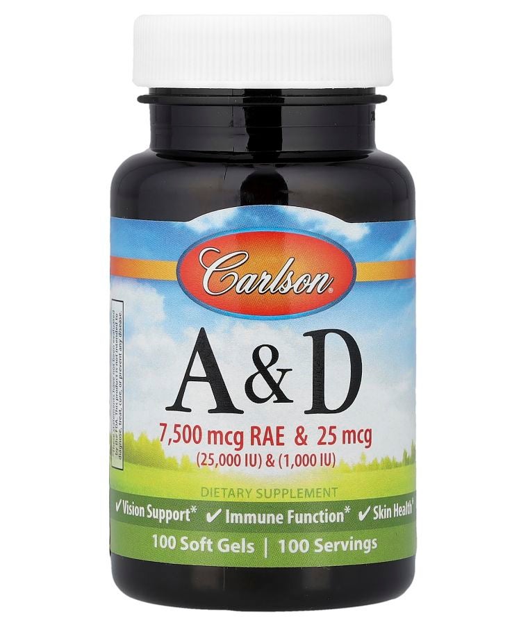 Vitamin A & D 100 Soft Gels