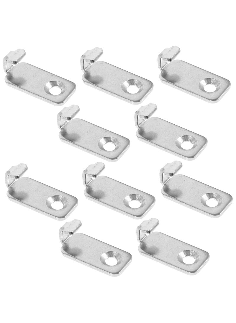 Oasisgalore 10 PCS Mini Stainless Steel Wall Hooks for Photos, Hats, and Artwork - Image 1