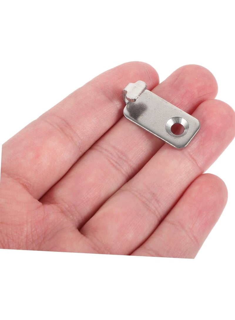 Oasisgalore 10 PCS Mini Stainless Steel Wall Hooks for Photos, Hats, and Artwork - Image 4