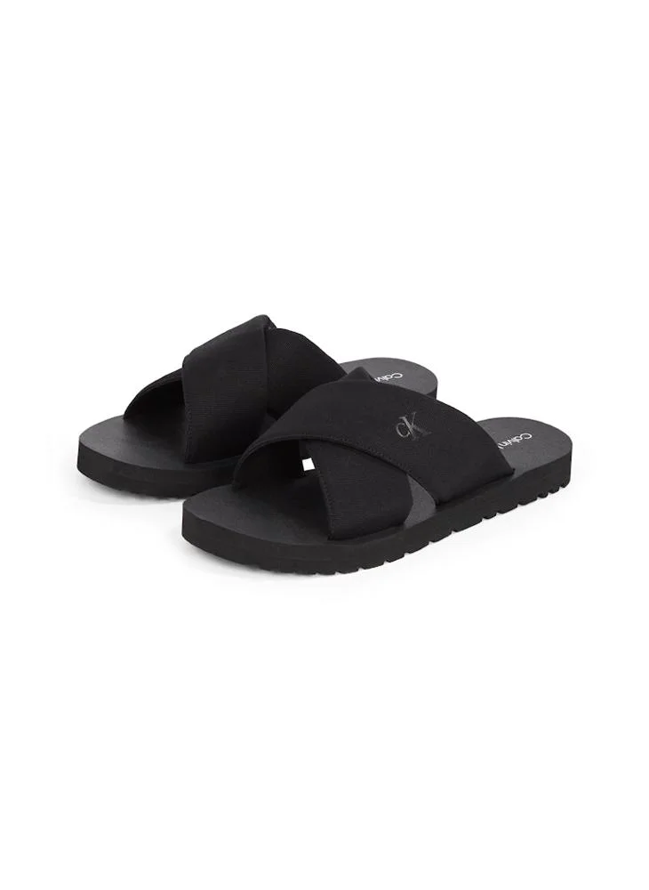 Calvin Klein Jeans Cross Sandals