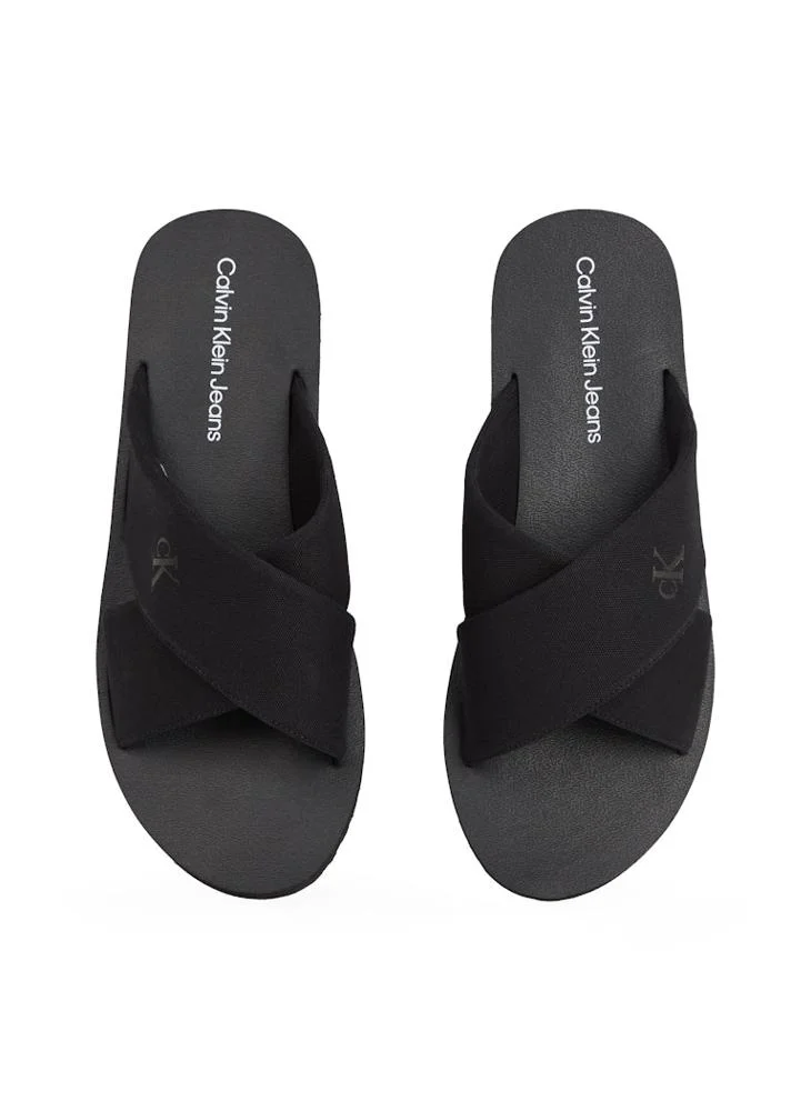 Calvin Klein Jeans Cross Sandals