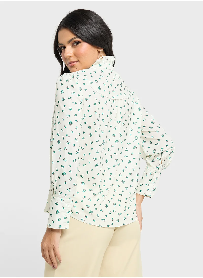 ايلا Ditsy Print Top