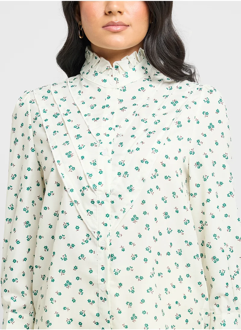 ايلا Ditsy Print Top