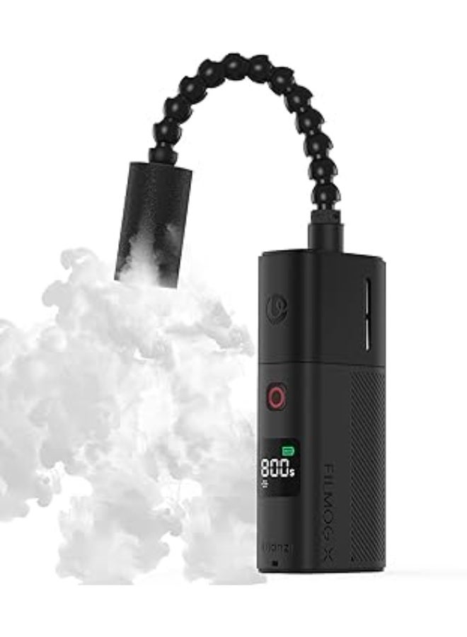 ULANZI FM02 FILMOG X Portable Fog Machine 30W Battery Powered Portable Smoke Machine Handheld Fog Machine Fogger Camera Accessories for Video Shooting, Food Portrait Figures Photography - Image 1