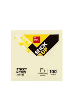 24 Sticky Notes, 3”x3”,  (76mmx76mm)24 Pads, Pastel Yellow Colors Sticky Notes, Sticky Note, Self-Stick Note Pads, Sticky Pads Sticky Notes Aesthetic, Colorful Sticky Notes, Sticky Notes Bulk Sticky Notes 2400 pcs