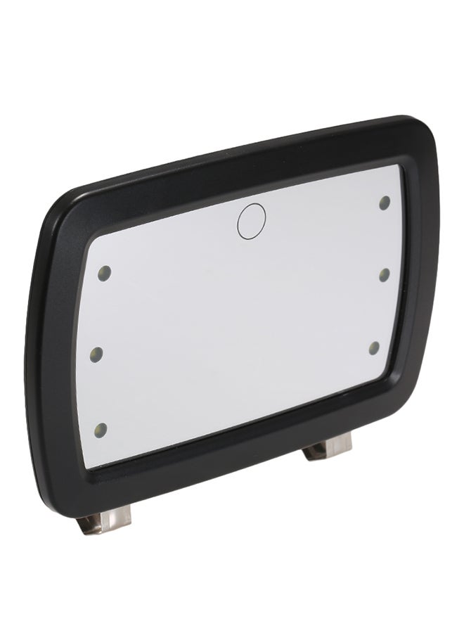 Loquat Car Sun Visor Mirror with Six LED Lights - Image 1