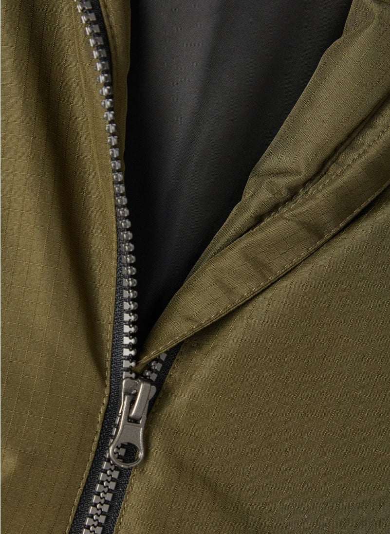 Name It Khaki Baby Coat Nmmmıkael Jacket Color Block Pb