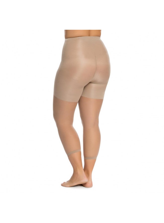 SPANX In-Power Line Footless Pantyhose Hosiery Nude Size D - Image 2