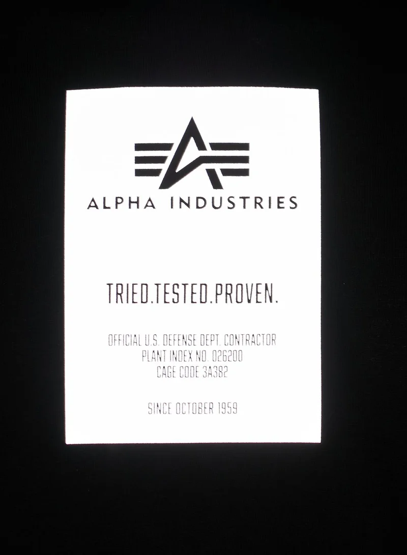 Alpha Industries Reflective Label T-Shirt