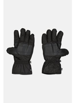 RBX Men 1 Pair Textured Ski Gloves, Black  - Image 2