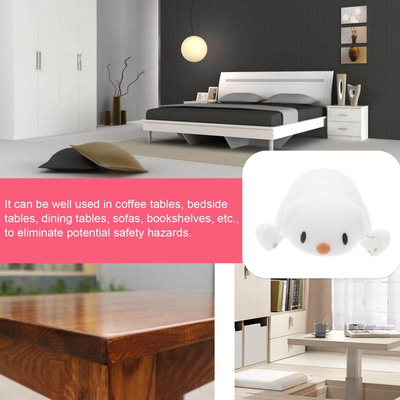 4PCS Cartoon Dog Design Safety Corner Guards Anti Collision Bumpers For Furniture - Image 4