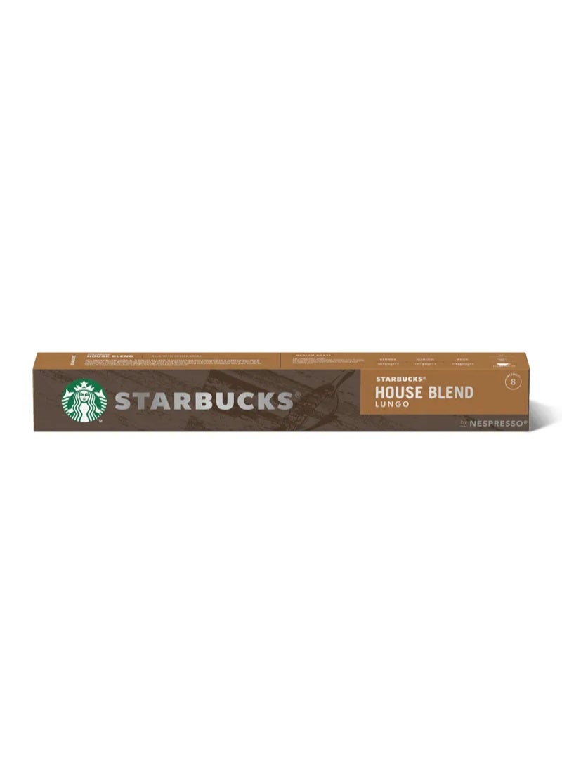 Starbucks House Blend Coffee Capsules - 10 Capsules