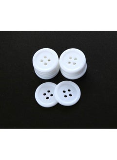 13/16 Inch (20Mm) White Color Button For Sewing Clothing Flatback Buttons Crafts Diy Pack Of 80Pcs - pzsku/ZB2AEE2DA7848CA4E6D5EZ/45/_/1724479265/62833c52-d57d-4f6a-92c7-9bb25e70eada