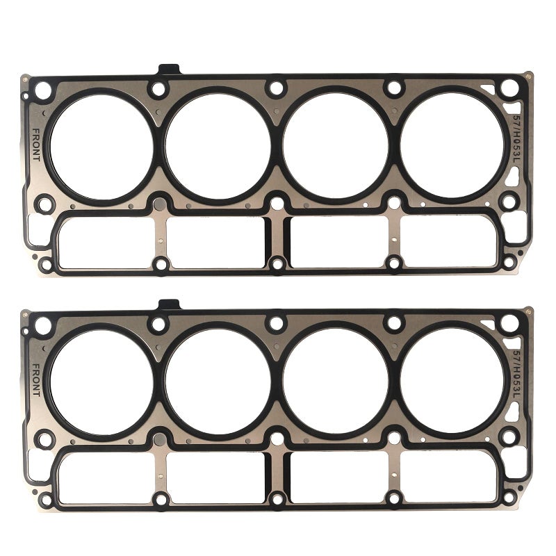 HTRACING 2PCS Cylinder Head Gasket MLS for LS1LS6 LS 48L 53L 57L 20022014 Replaces 12589226 12498544 12565390 12573949 Compatible with Chevy Buick Pontiac Cadillac GMC Hummer Saab