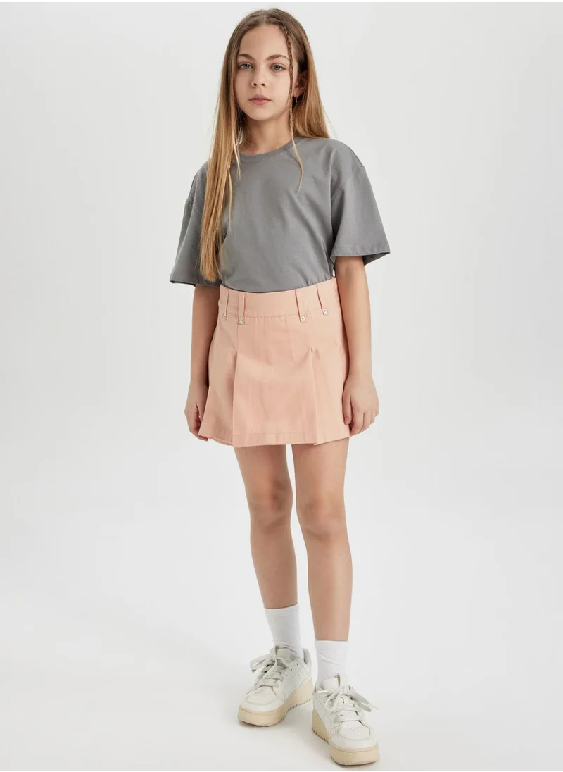 ديفاكتو Girl Relax Fit Short Sleeve T-Shirt