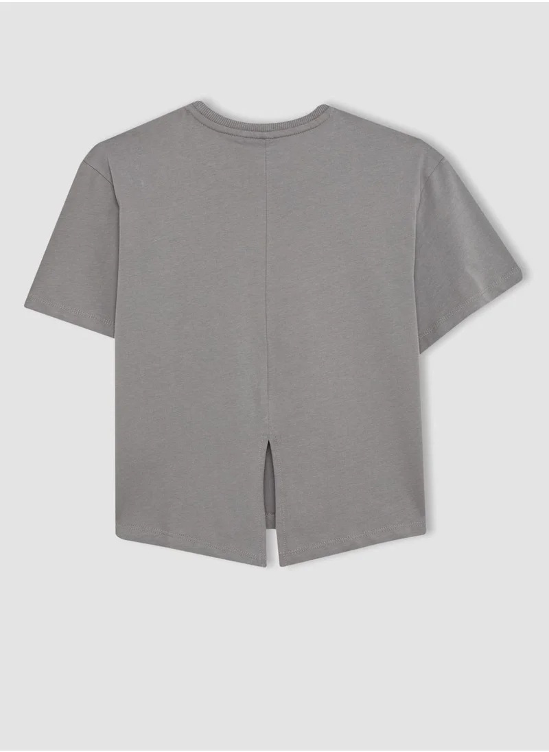 DeFacto Girl Relax Fit Short Sleeve T-Shirt