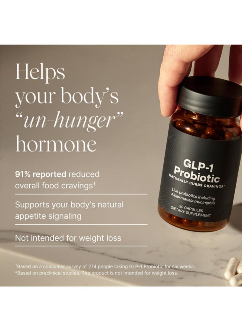Pendulum GLP-1 Probiotic – Supports Appetite Control and Craving Management, Naturally | Improves Regularity & Gut Health with Akkermansia & Other Strains (30 Capsules) - Image 2