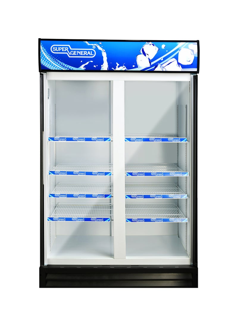SUPER GENERAL 1000 Liter Double Door Chiller French 120 W SG SC1018 IF White - Image 2