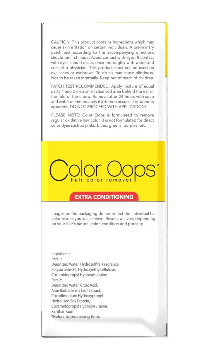 Color Oops Hair Color Remover Extra Conditioning (2PCS) - Image 3