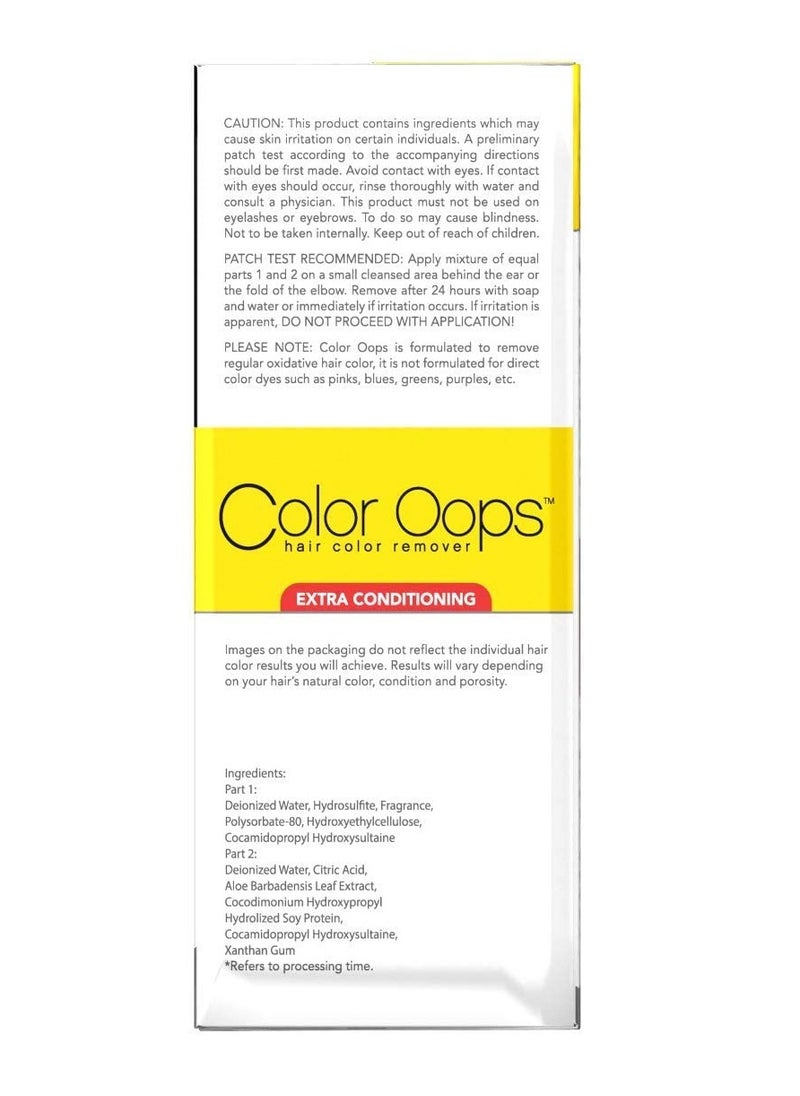 Color Oops Color Oops Hair Color Remover Extra Conditioning (2PCS)  - Image 2