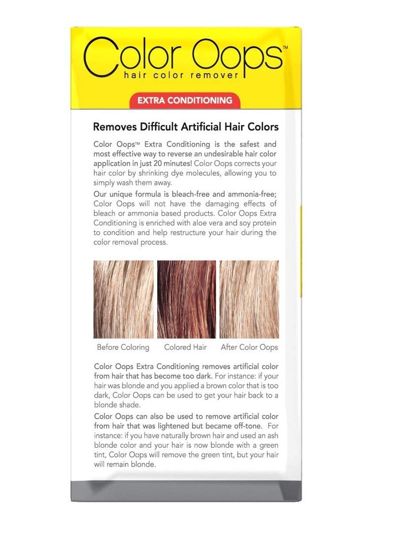 Color Oops Color Oops Hair Color Remover Extra Conditioning (2PCS)  - Image 3