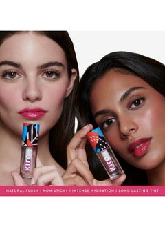 KIRO Ph-Play Color Changing Lip & Cheek Oil - Pink Funfetti, 5.5Ml | Hydrating, Skin Brightening, Reduce Fine Lines | Non-Sticky, Non Greasy | Skin Care Infused With Moringa, Rosehip & Avocado Oils  - Image 4