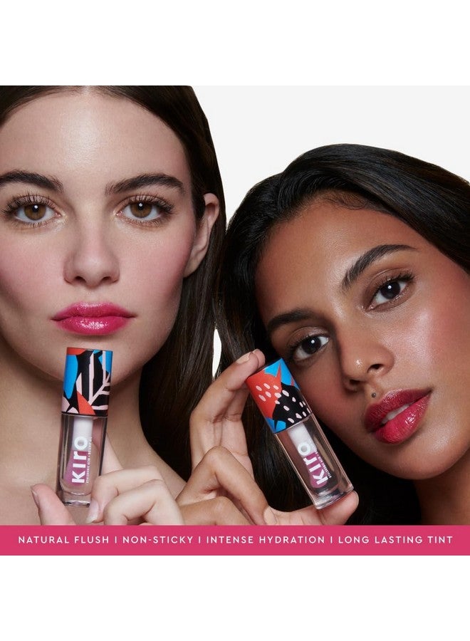 KIRO Ph-Play Color Changing Lip & Cheek Oil - Pink Funfetti, 5.5Ml | Hydrating, Skin Brightening, Reduce Fine Lines | Non-Sticky, Non Greasy | Skin Care Infused With Moringa, Rosehip & Avocado Oils - Image 4